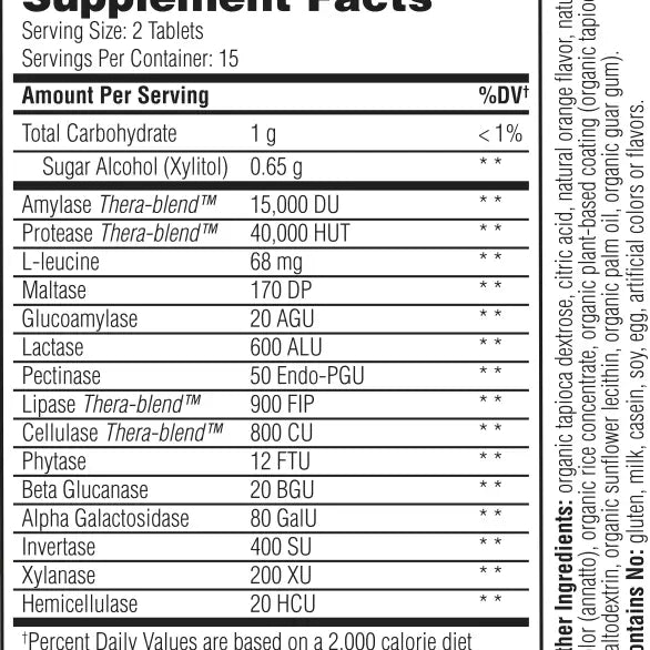 Aqua Biome Chewable Digest Tablets